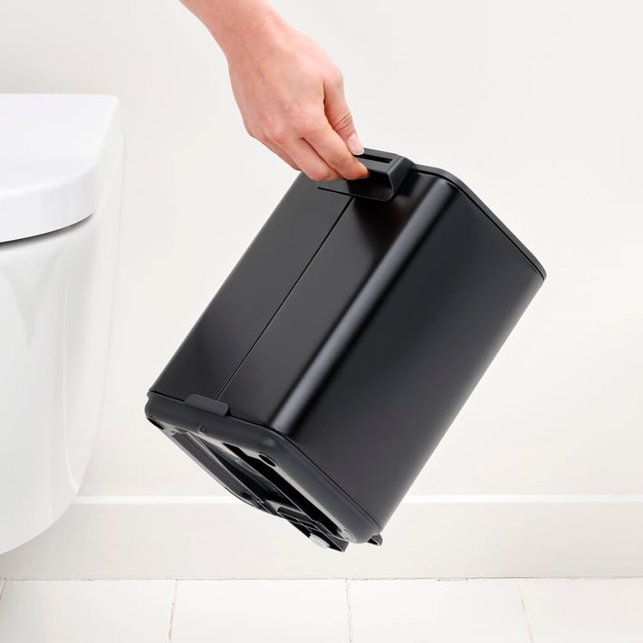 Coș de gunoi Brabantia Bo Pedal 4L, Matt Black