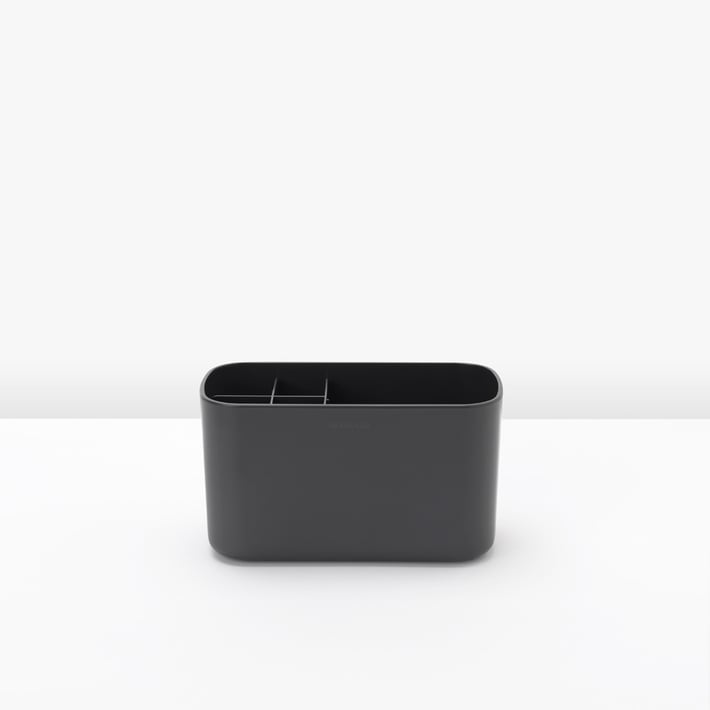 Кутия за аксесоари за баня Brabantia ReNew Dark Grey