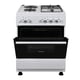 Голяма готварска печка Muhler ELC-600G, 2Г+2Е