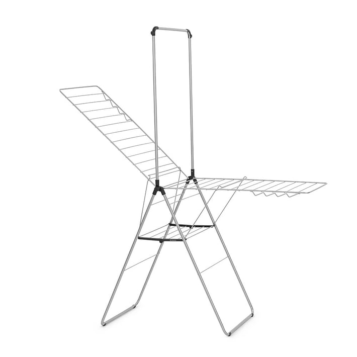 Сушилник за дрехи Brabantia Hangon, 25m, допълнителен прът, Metallic Grey