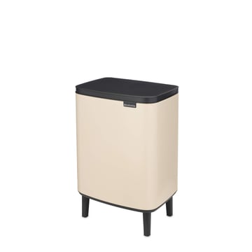 Coș de gunoi Brabantia Bo Small Hi 12L, Soft Beige