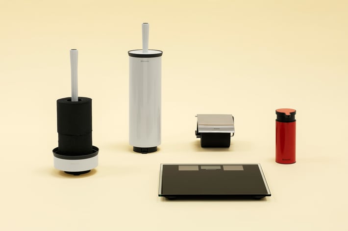 Държач за тоалетна хартия Brabantia ReNew Platinum