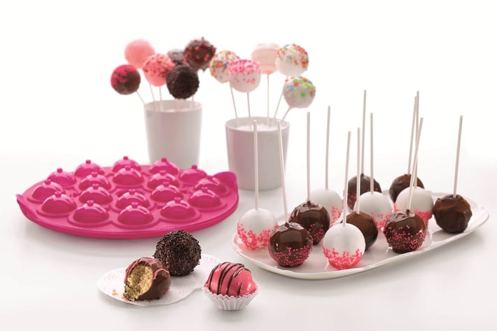 Форма за печене Lekue Ø25xH4.3cm, силиконова, за кейк попс