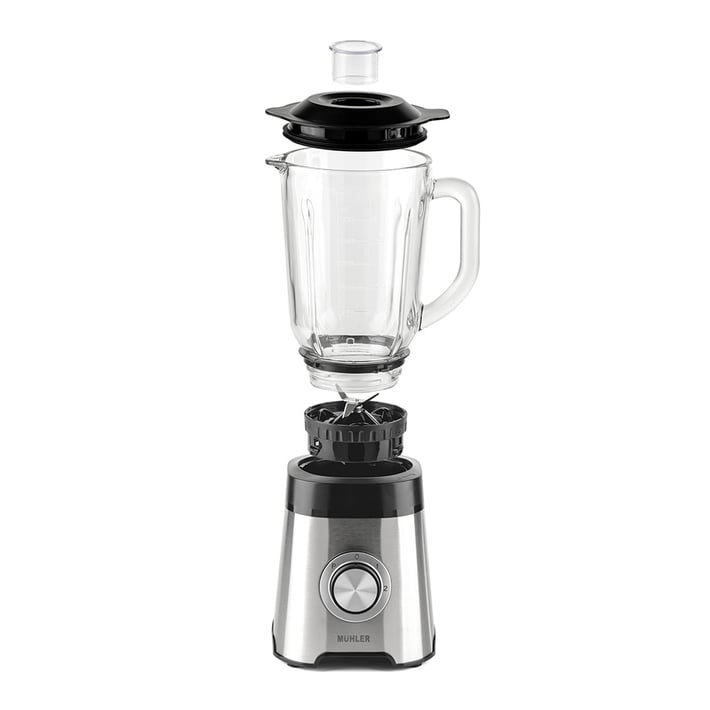 Блендер Muhler MB-555SG, 500W, 1.5 л, стъклена кана