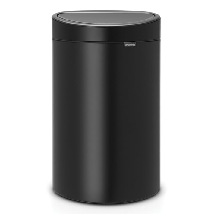 Кош за смет Brabantia Touch Bin New 40L, Matt Black