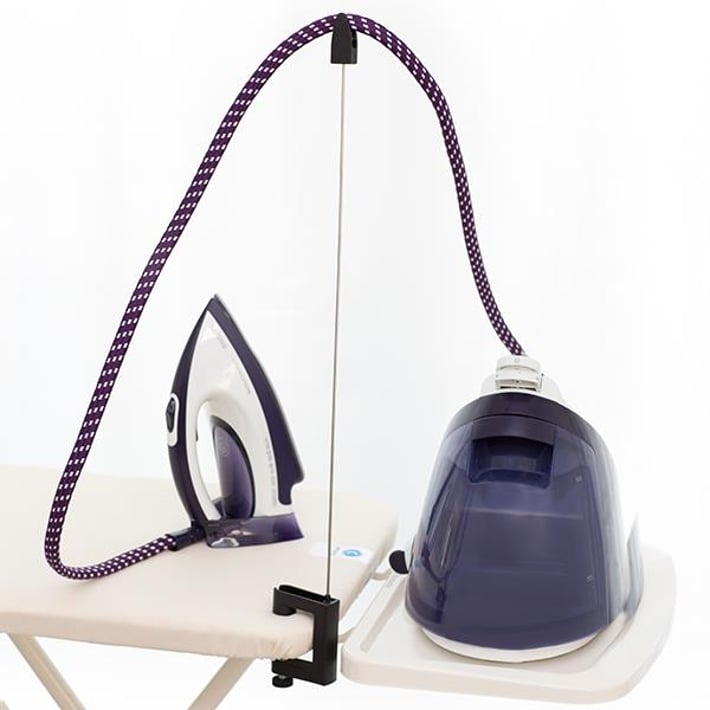 Окачвач за кабел Brabantia Dark Grey, гъвкав