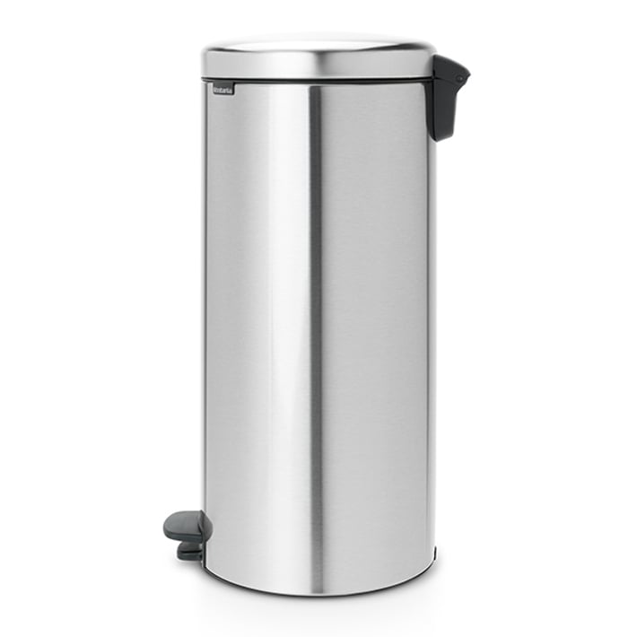 Кош за смет с педал Brabantia NewIcon 30L, Matt Steel Fingerprint Proof