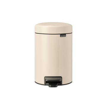 Coș de gunoi cu pedală Brabantia NewIcon 3L, Soft Beige
