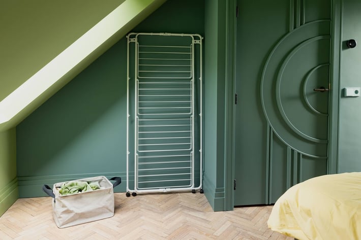 Uscător de rufe Brabantia HangOn Tower 30 m, Fresh White