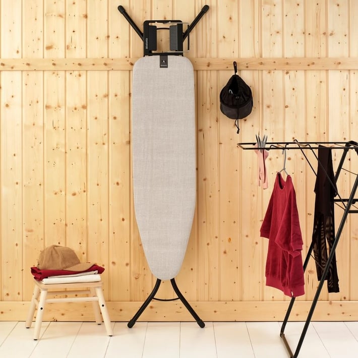 Маса за гладене Brabantia A 110x30cm с поставка за ютия, Denim Grey