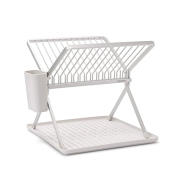 Uscător de vase compact pliabil Brabantia, Light Grey