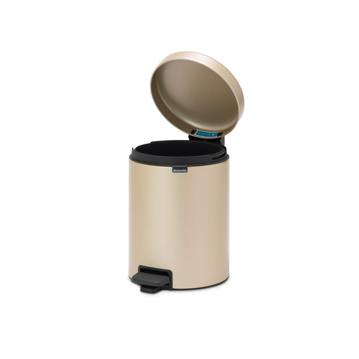 Кош за смет с педал Brabantia NewIcon 5L, Metallic Gold