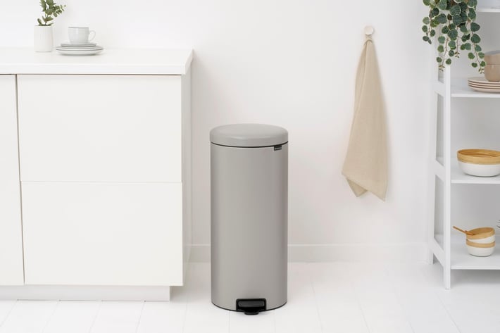 Кош за смет с педал Brabantia NewIcon 30L, Soft Grey