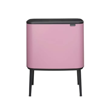Coș de gunoi Brabantia Bo Touch 11+23L, Lilac Pink