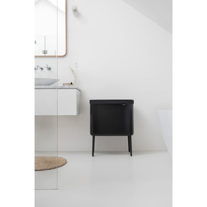 Кош за пране Brabantia Bo 60L, Matt Black