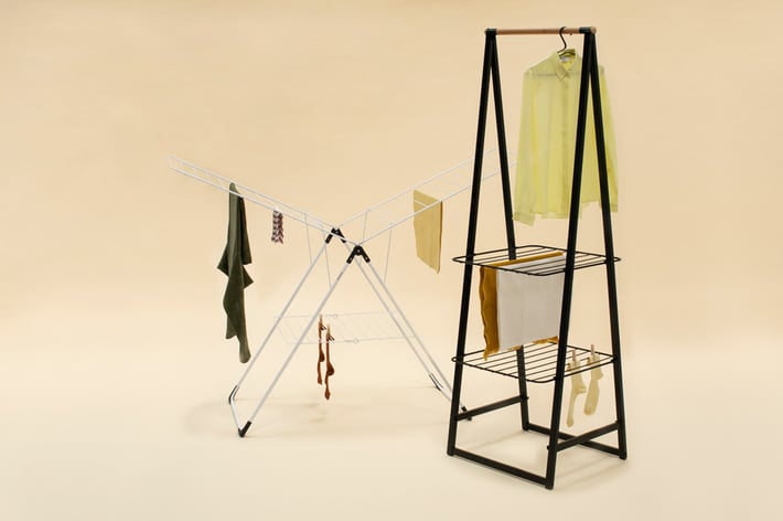 Многофункционална мебел Brabantia Linn Black, компактна