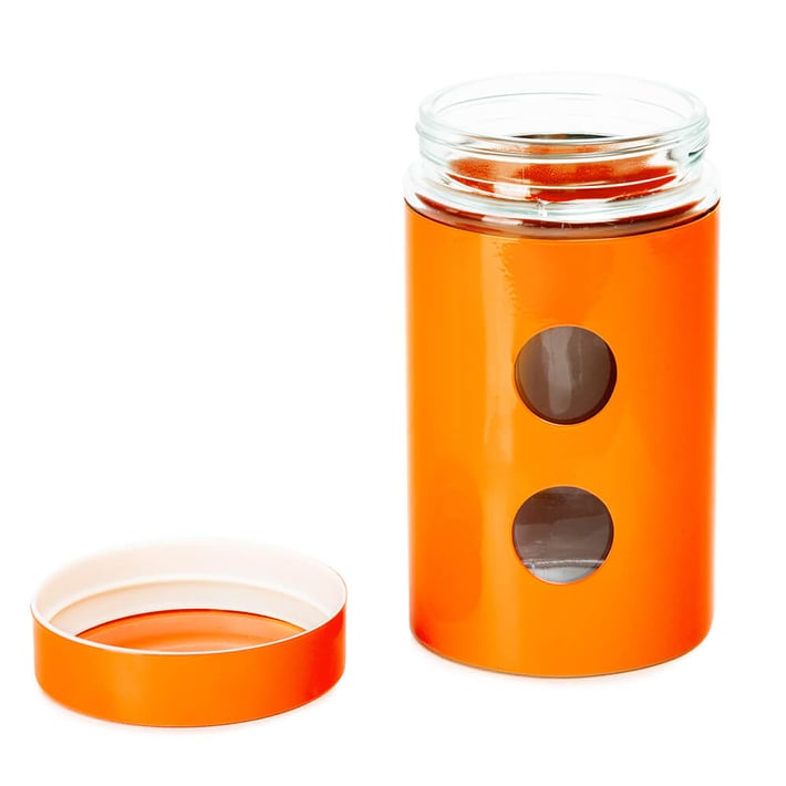 Storage jar Muhler MR-1406OM 1.05L, orange