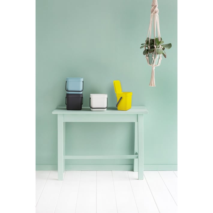 Кош за смет за разделно събиране Brabantia Sort&Go 3L, Grey