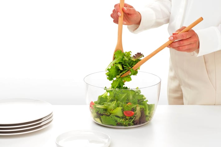 Уред за сушене на салата Brabantia Tasty+ Jade Green