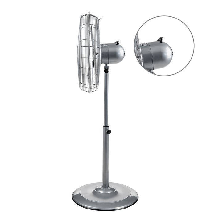 Вентилатор на стойка 18'' Muhler DMF-18I, 80W, метален