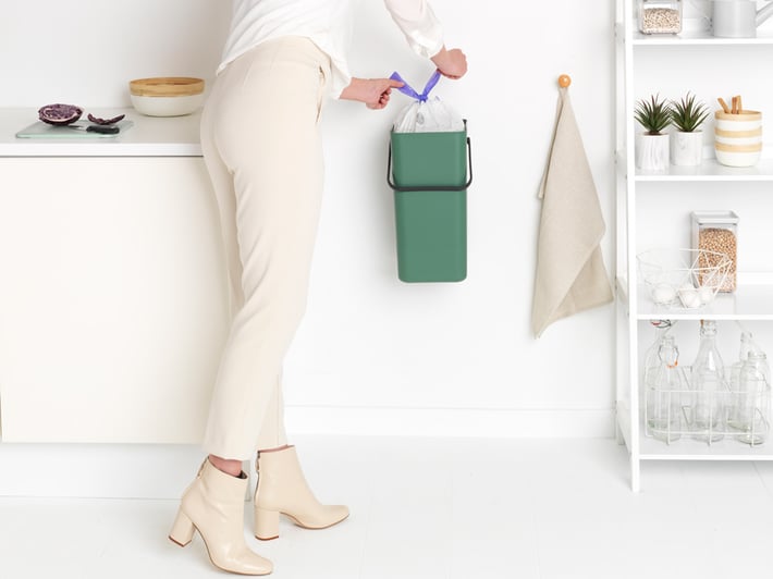 Кош за смет за разделно събиране Brabantia Sort&Go 16L, Fir Green