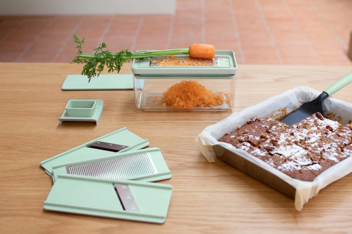Ренде мултифункционално с кутия Brabantia Tasty+ Jade Green