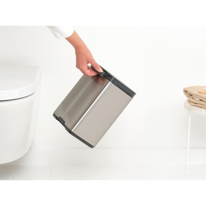 Кош за смет Brabantia Bo Small 4L, Matt Steel Fingerprint Proof
