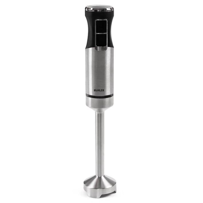 Hand blender with mixer and chopper 3in1 Muhler MB-99S, 1000W, metal