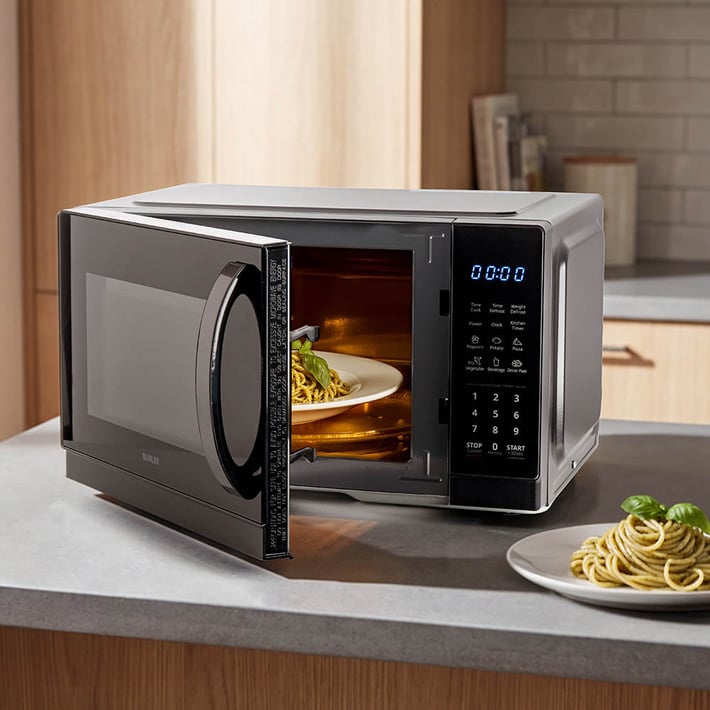 Микровълнова фурна MUHLER MO-7059D 25L, черна, дигитална