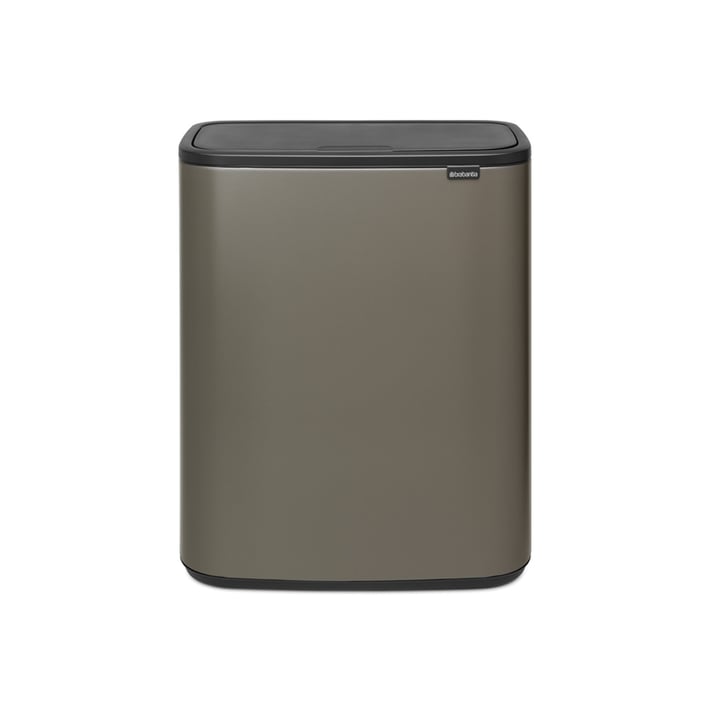 Кош за смет Brabantia Bo Touch 60L, Platinum