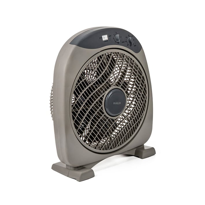 Вентилатор подов 12''Muhler SMX-1235, 35W, бокс, таймер