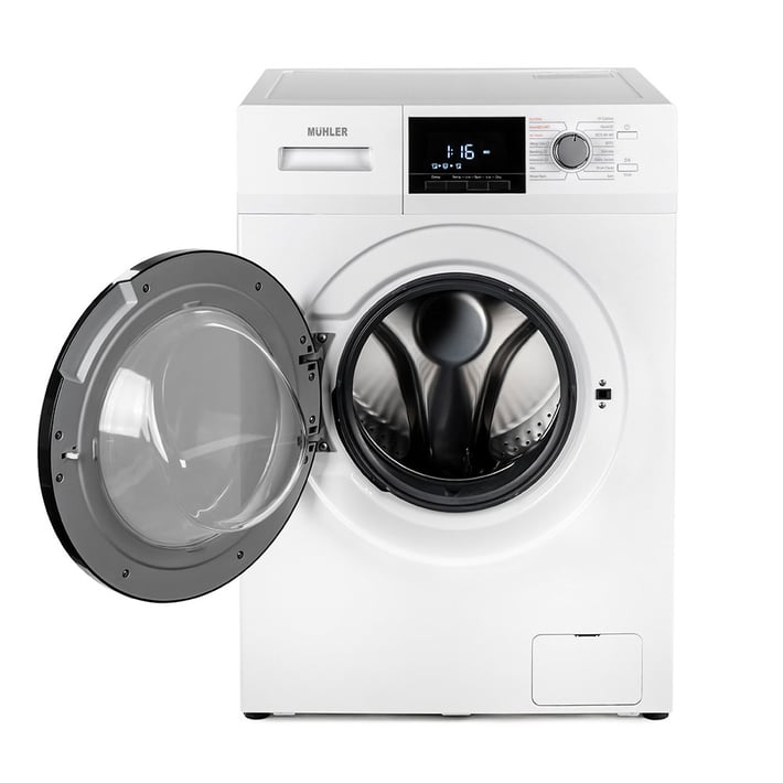 Пералня със сушилня Muhler IWD10714WAE, клас А, Steam Wash, инверторна, 10/7kg, 1400rpm