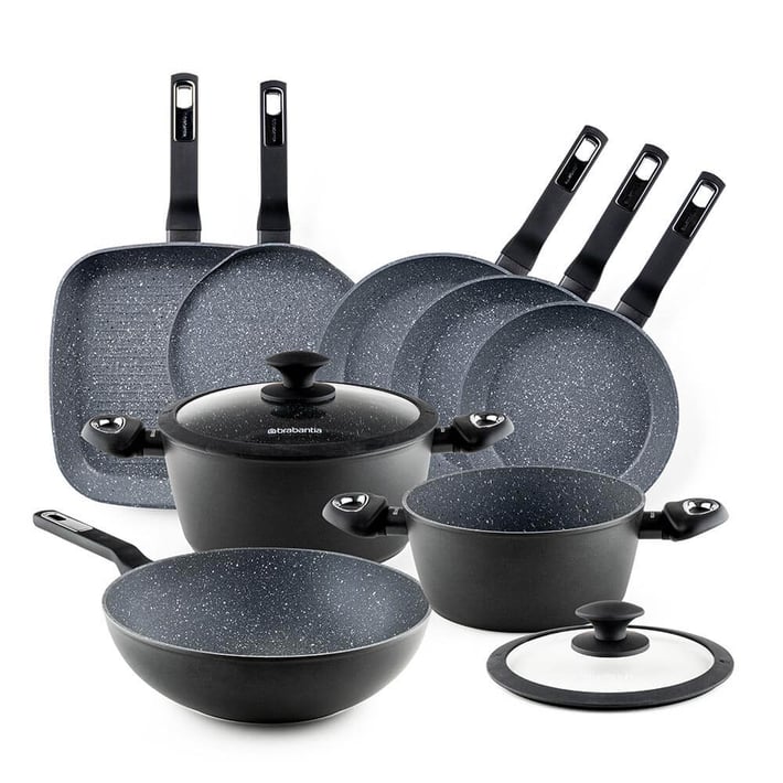 Тенджера Brabantia Rock 20cm 2.4L с капак