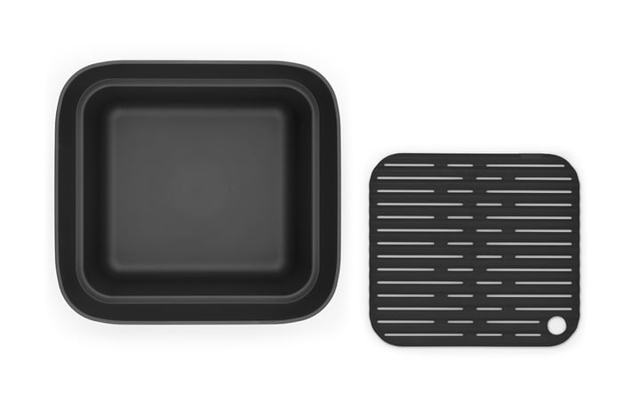 Купа за миене и отцеждане Brabantia, Dark Grey