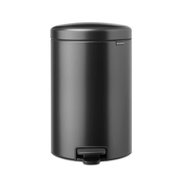 Coș de gunoi cu pedală Brabantia NewIcon 20L, Confident Grey