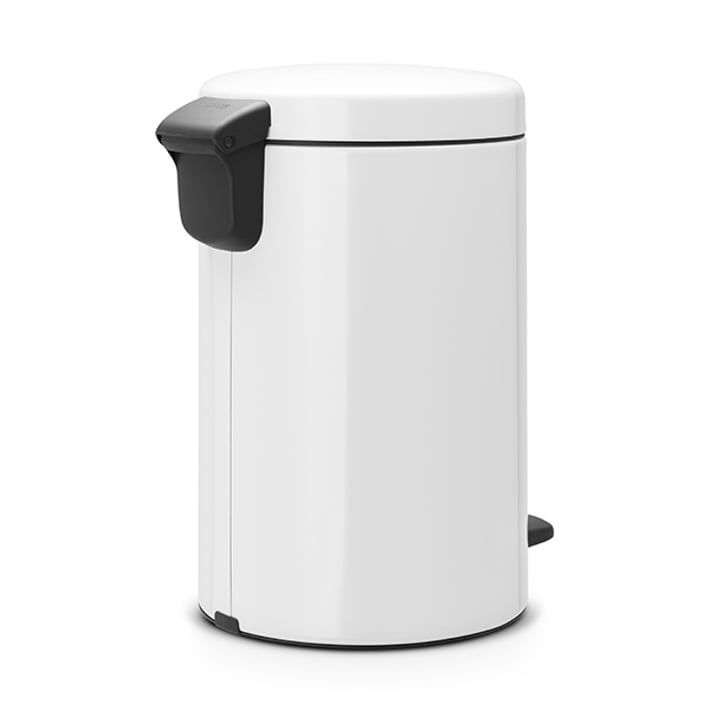 Кош за смет с педал Brabantia NewIcon 12L, White, метална кофа