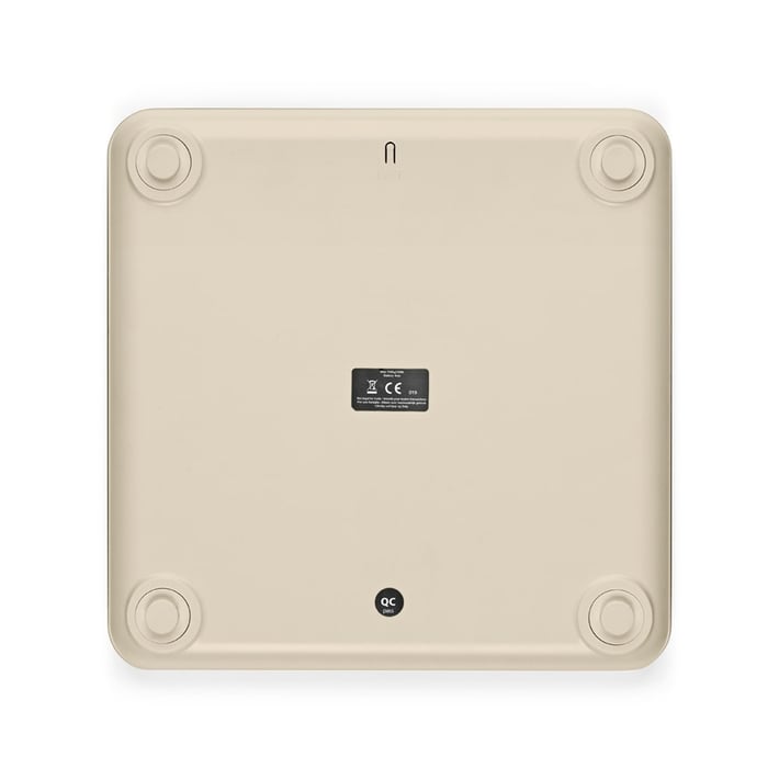 Дигитална везна за баня Brabantia ReNew Soft Beige, работа без батерии