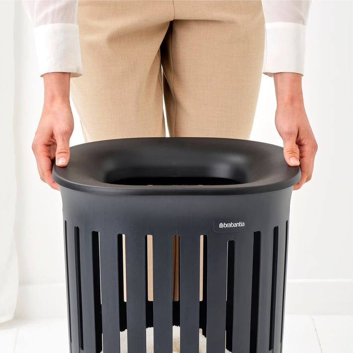 Coș de rufe Brabantia Collect-It Hi, 55L, Black