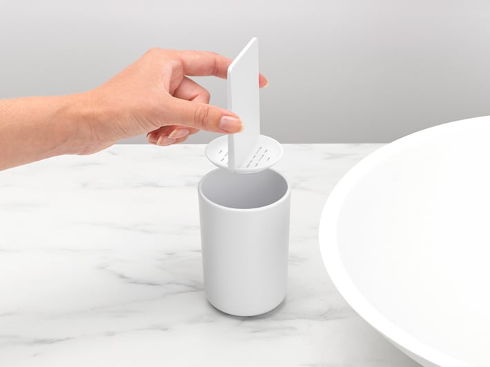 Стойка за четки за зъби Brabantia ReNew White
