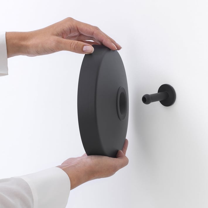 Огледало за стена Brabantia MindSet Mineral Infinite Grey