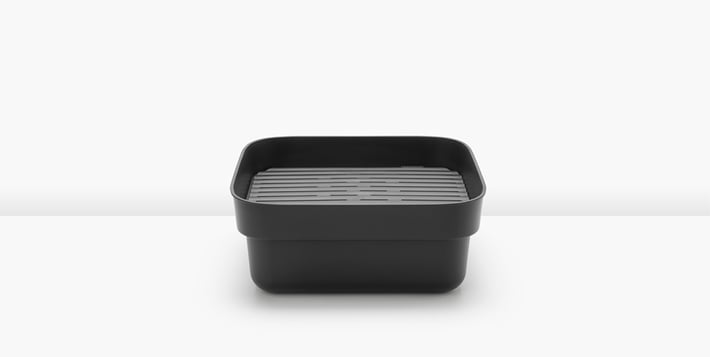 Купа за миене и отцеждане Brabantia, Dark Grey