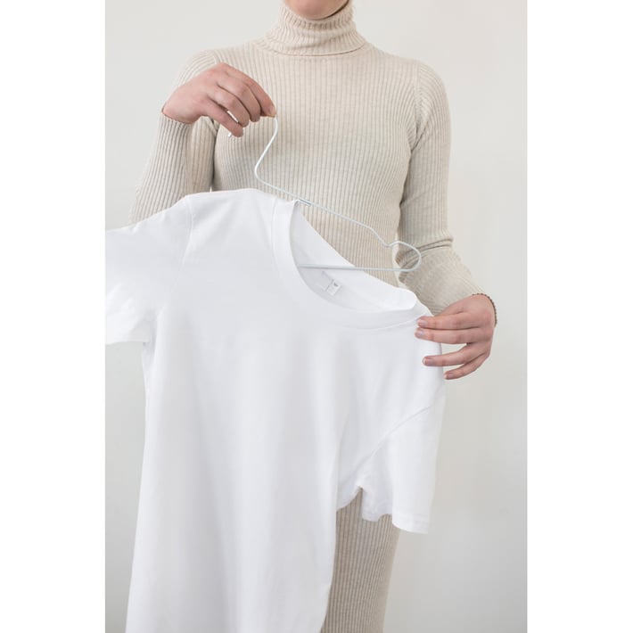 Закачалки за дрехи Brabantia Linn Silver, алуминий, сиви, 4 броя