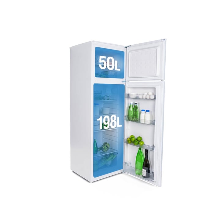 Промо-комплект MUHLER Хладилник SUF166WE + Уред за вакуумиране MV-125