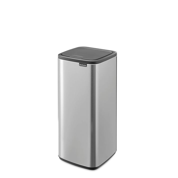 Coș de gunoi Brabantia Bo Touch 30L, Matt Steel Fingerprint Proof