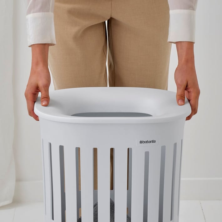 Laundry Basket Brabantia Collect-It Hi 55L, White