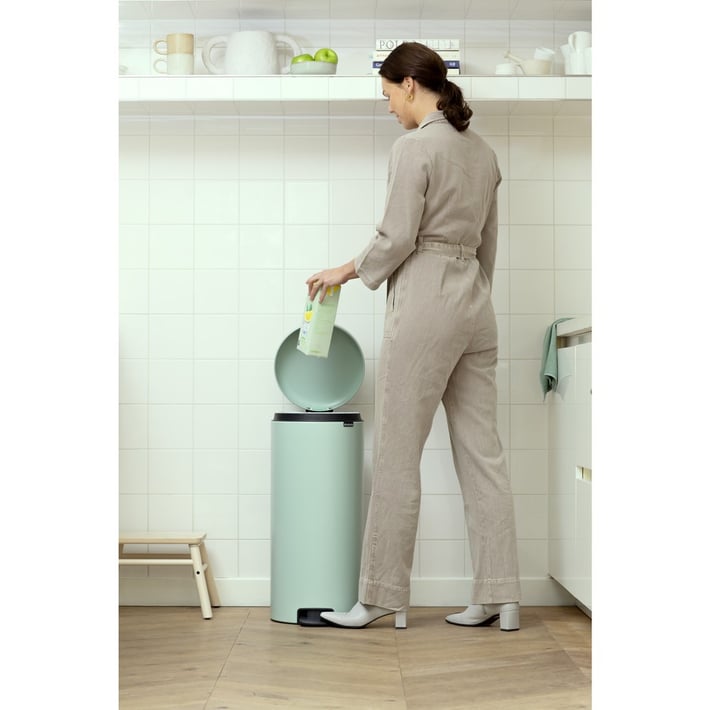 Кош за смет с педал Brabantia NewIcon 30L, Jade Green