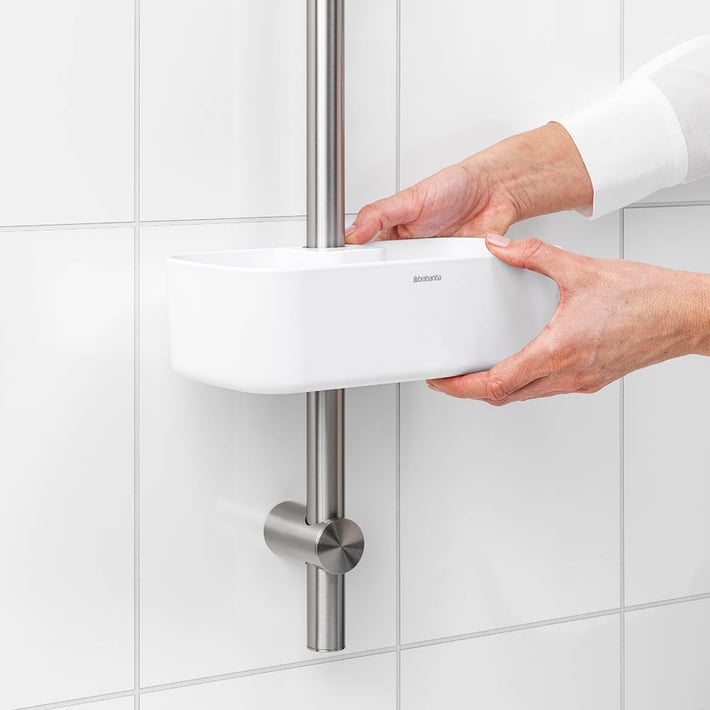 Органайзер за душ Brabantia ReNew White