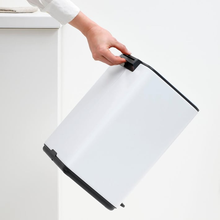 Coș de gunoi Brabantia Bo Pedal 12L, White