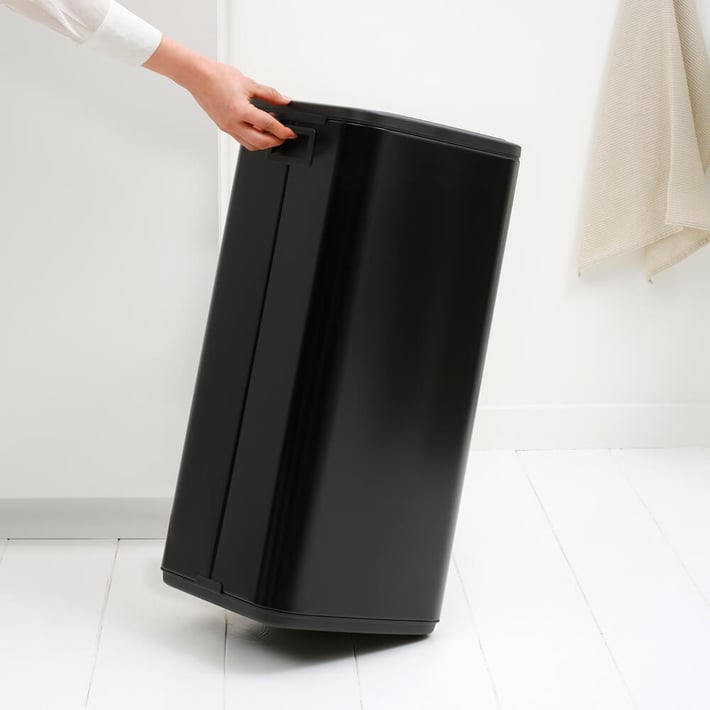 Coș de gunoi Brabantia Bo Touch 30L, Matt Black