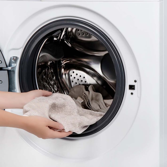 Промо-комплект Инверторна пералня Muhler IWM7120MWA, 7kg + Керамична парна ютия SI-2730C, 2600W